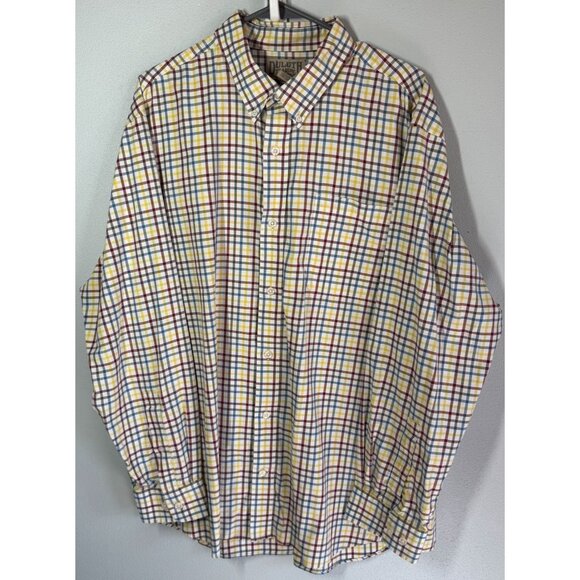 Duluth Trading Co. Mens Multicolored Plaid Casual Button Up XL 100% Cotton - Picture 1 of 12